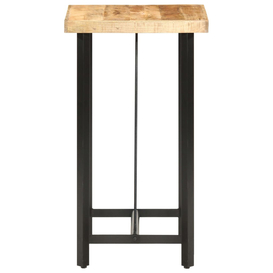 Bartafel Ruw Mangohout 60 x 60 x 107 cm