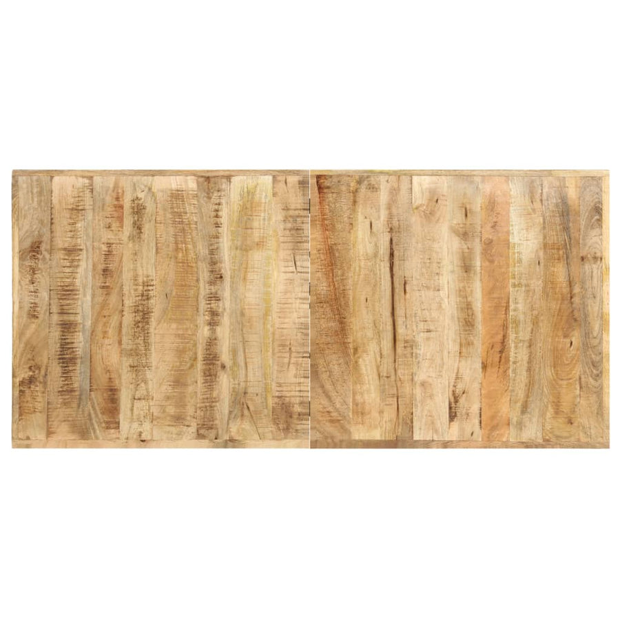 Bartafel Ruw Mangohout 150 x 70 x 107 cm