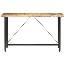 Bartafel Ruw Mangohout 180 x 70 x 107 cm