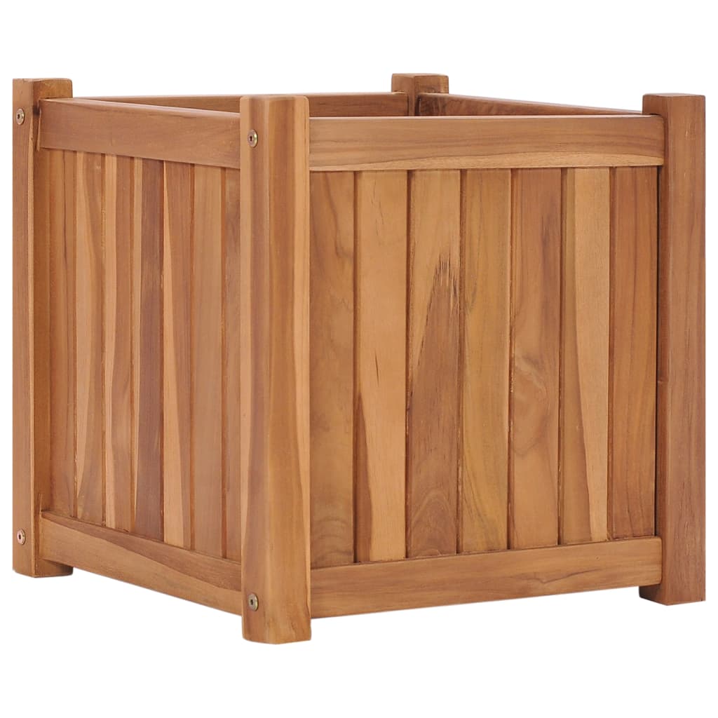 Plantenbak Verhoogd Massief Teakhout 40 x 40 x 40 cm