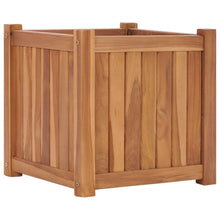 Plantenbak Verhoogd Massief Teakhout 40 x 40 x 40 cm