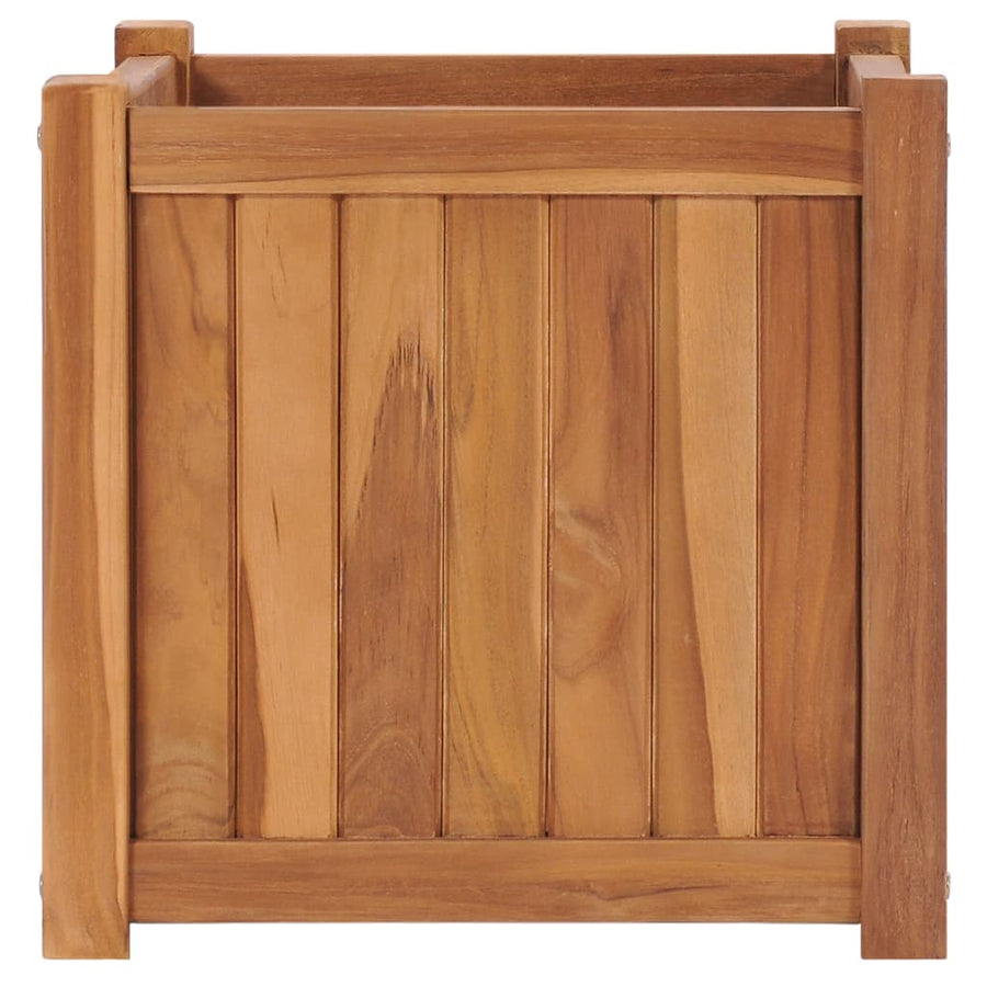 Plantenbak Verhoogd Massief Teakhout 40 x 40 x 40 cm