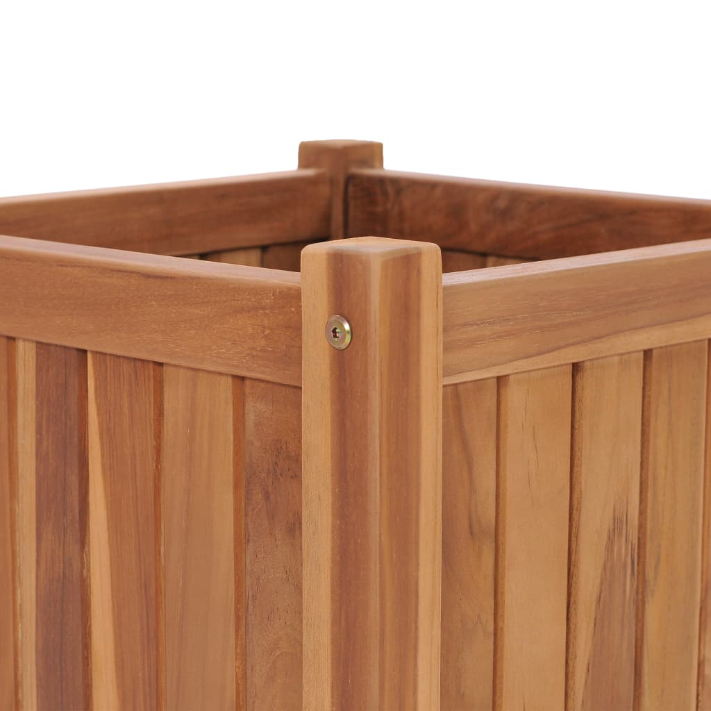 Plantenbak Verhoogd Massief Teakhout 40 x 40 x 40 cm