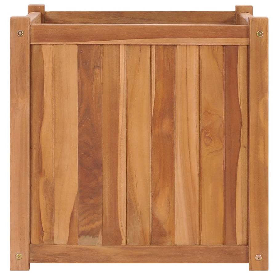 Plantenbak Verhoogd Massief Teakhout 50 x 50 x 50 cm