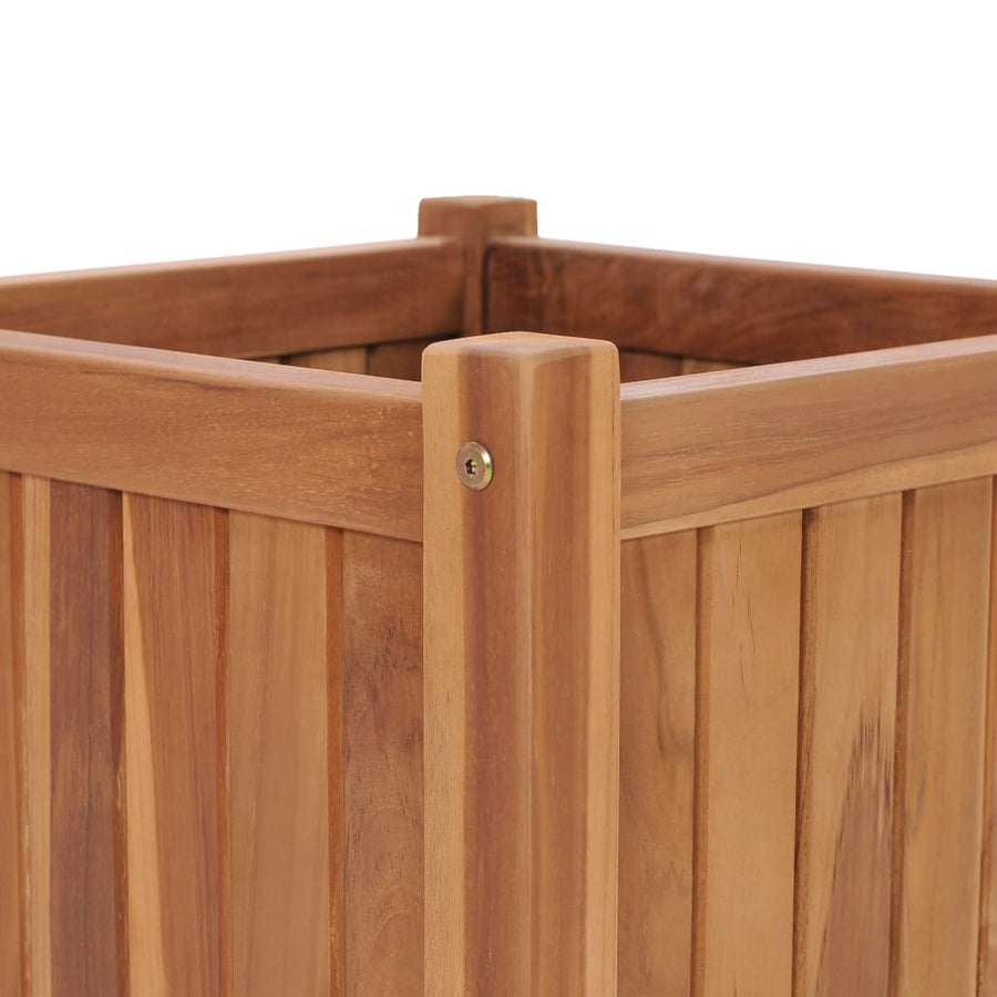 Plantenbak Verhoogd Massief Teakhout 50 x 50 x 50 cm