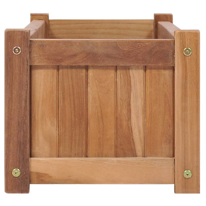 Plantenbak Verhoogd Massief Teakhout 100 x 30 x 25 cm