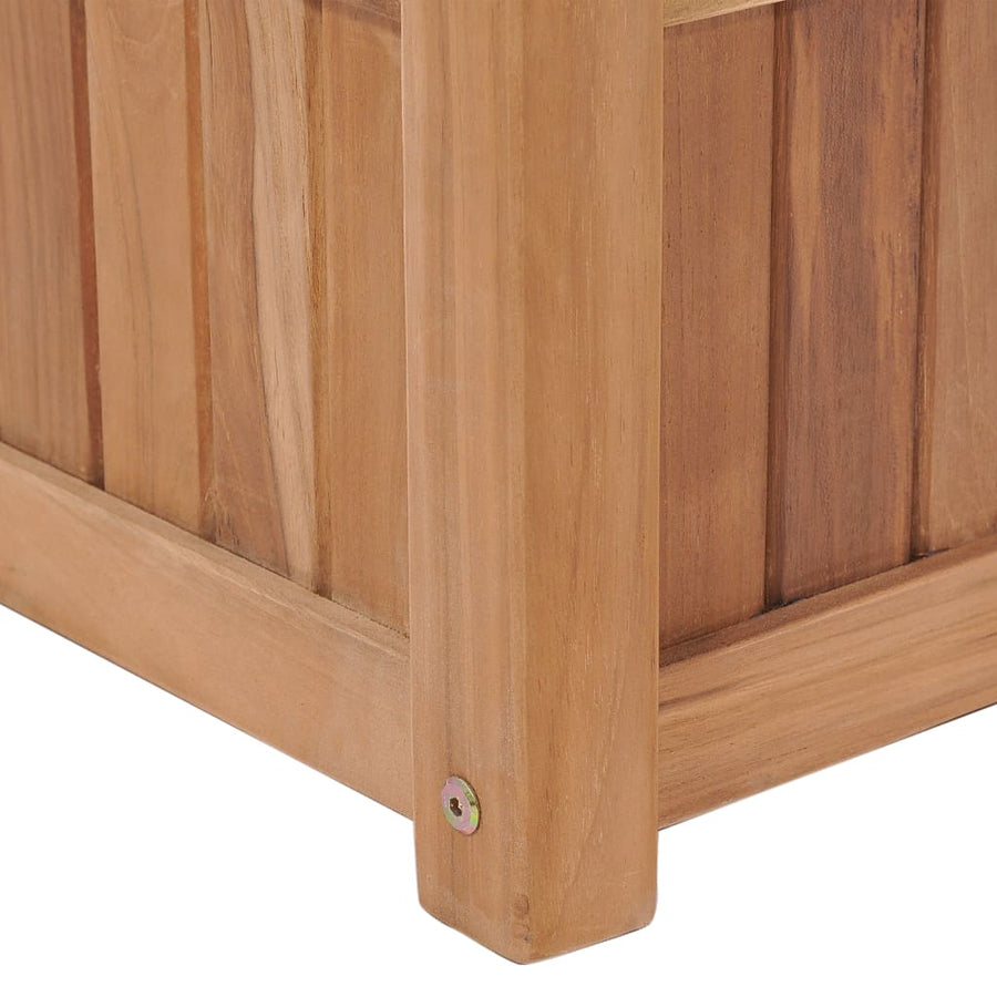 Plantenbak Verhoogd Massief Teakhout 100 x 30 x 25 cm