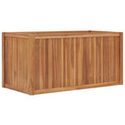 Plantenbak verhoogd 100x50x50 cm teakhout