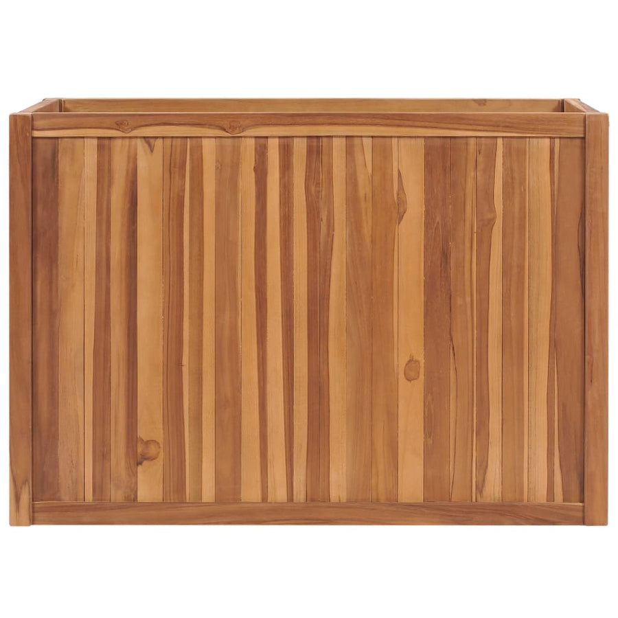 Plantenbak Verhoogd Massief Teakhout 100 x 50 x 70 cm