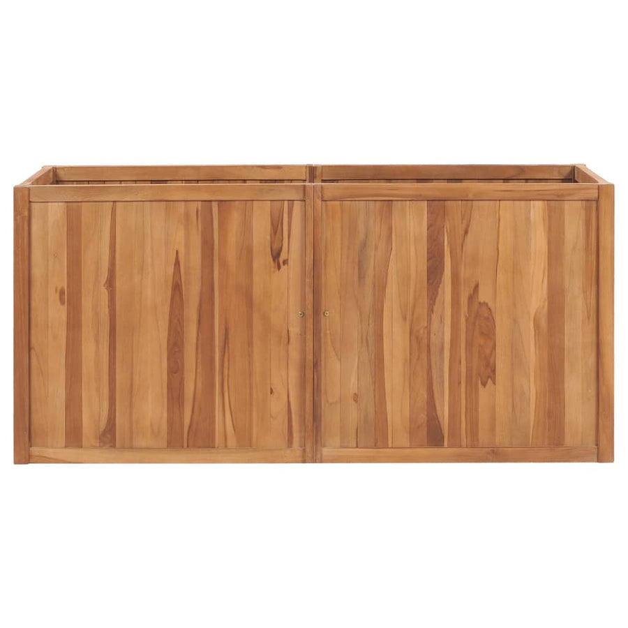 Plantenbak Verhoogd Massief Teakhout 150 x 50 x 70 cm