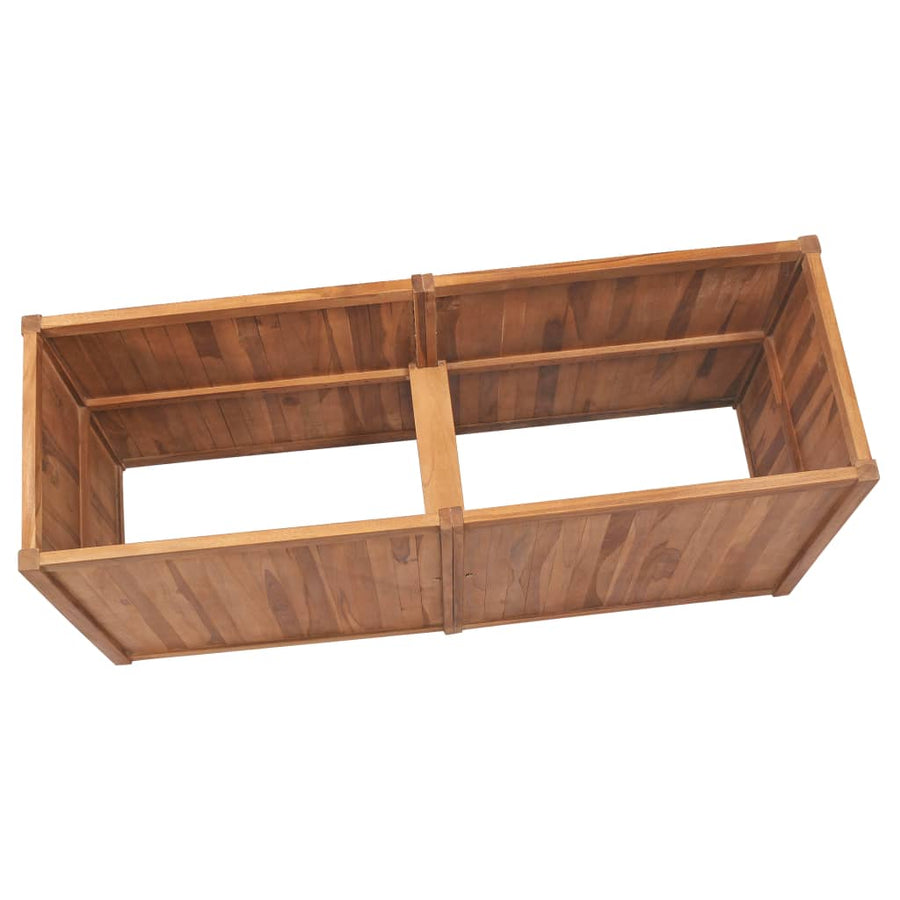 Plantenbak Verhoogd Massief Teakhout 150 x 50 x 70 cm