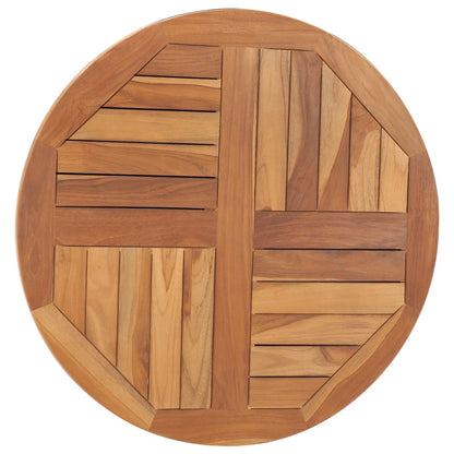 Tafelblad Rond 2,5 Cm 70 Cm Massief Teakhout Ø 70 x 2.5 cm