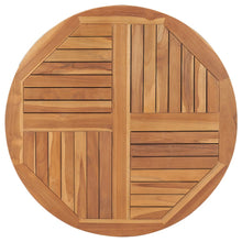 Tafelblad Rond 2,5 Cm 90 Cm Massief Teakhout Ø 90 x 2.5 cm