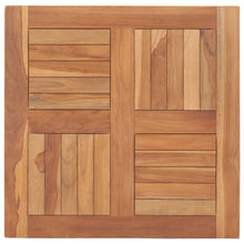 Tafelblad 60X60X2,5 Cm Massief Teakhout 60 x 60 x 2.5 cm