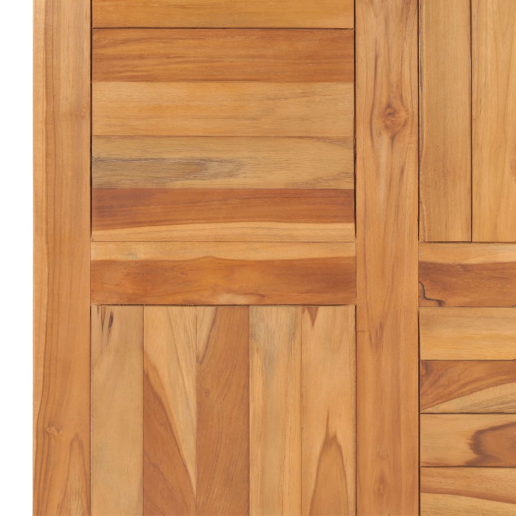 Tafelblad 70X70X2,5 Cm Massief Teakhout 70 x 70 x 2.5 cm