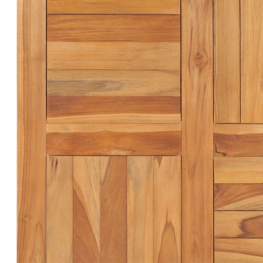 Tafelblad 70X70X2,5 Cm Massief Teakhout 70 x 70 x 2.5 cm