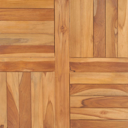 Tafelblad 70X70X2,5 Cm Massief Teakhout 70 x 70 x 2.5 cm