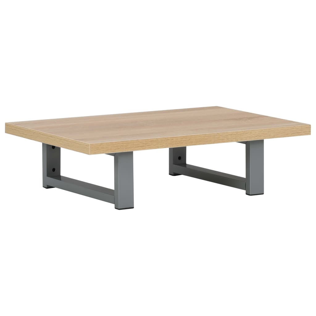 2-Delige Badkamermeubelset Keramiek Eikenkleurig 60 cm schap en 40 cm ovale wastafel Bruin