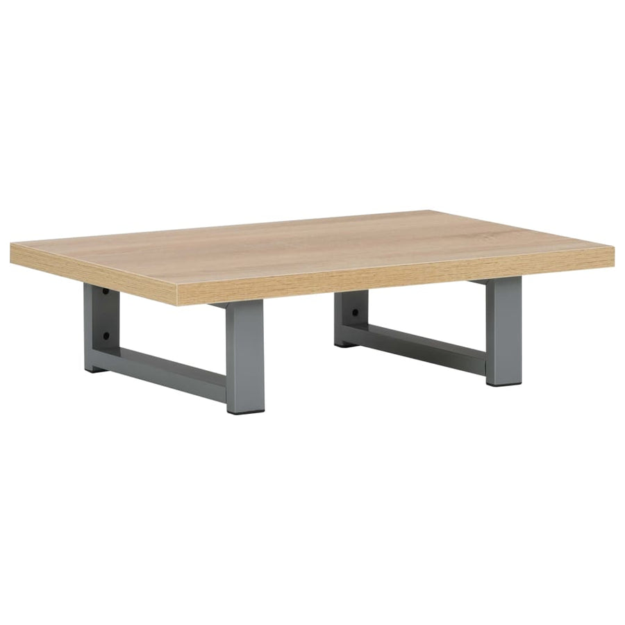 2-Delige Badkamermeubelset Keramiek Eikenkleurig 60 cm schap en 40 cm ovale wastafel Bruin