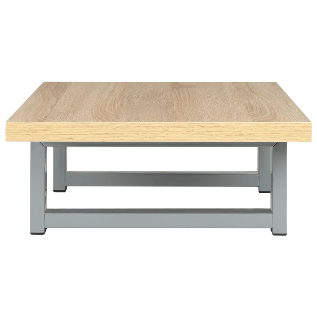 2-Delige Badkamermeubelset Keramiek Eikenkleurig 60 cm schap en 40 cm ovale wastafel Bruin