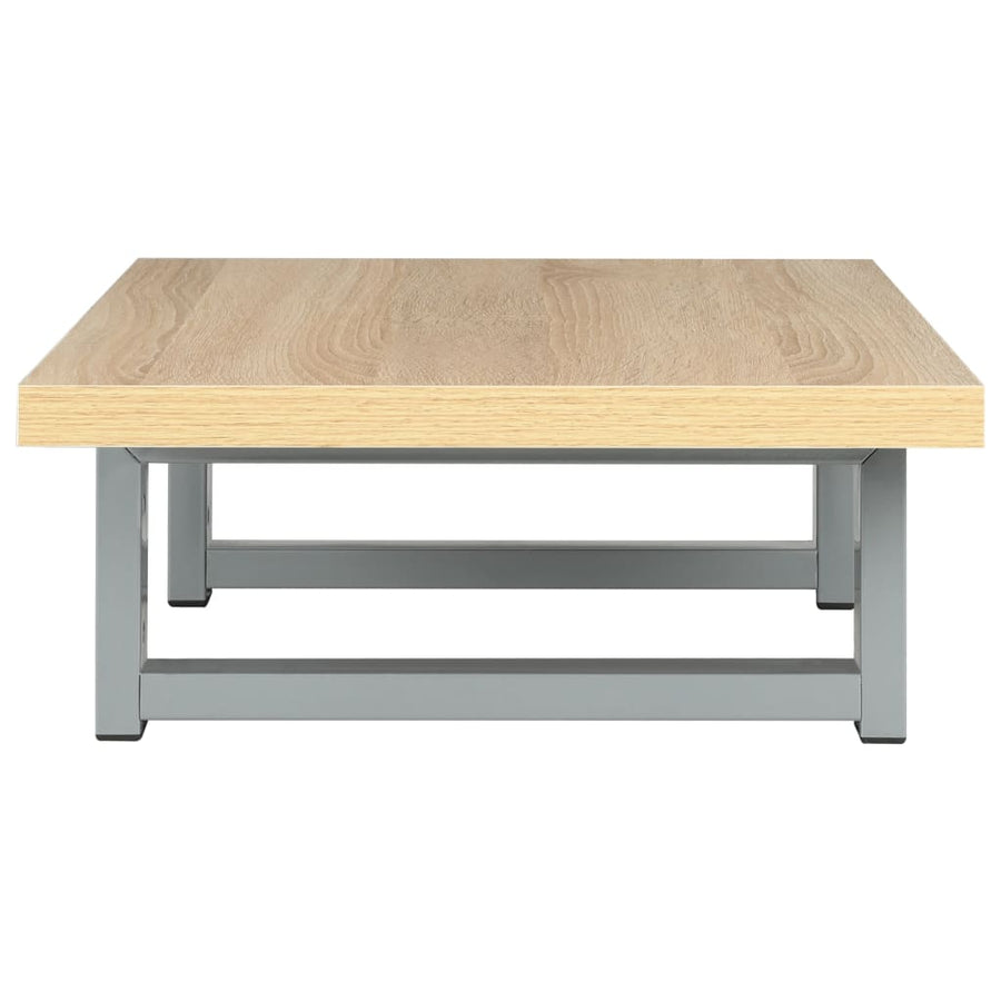 2-Delige Badkamermeubelset Keramiek Eikenkleurig 60 cm schap en 40 cm ovale wastafel Bruin