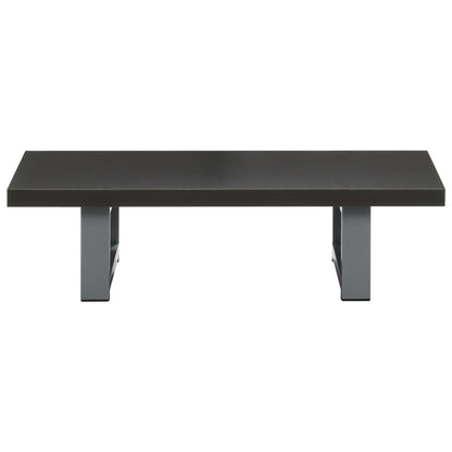 2-Delige Badkamermeubelset Keramiek Grijs 60 cm schap en 40 cm ovale wastafel