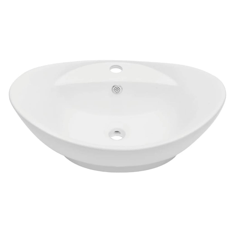 2-Delige Badkamermeubelset Keramiek Zwart 60 cm