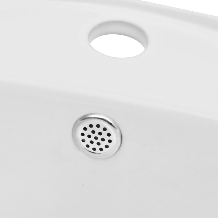 2-Delige Badkamermeubelset Keramiek Zwart 60 cm