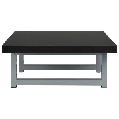 2-Delige Badkamermeubelset Keramiek Zwart 60 cm