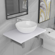 Badkamermeubelset 60x40x16.3 cm keramiek wit