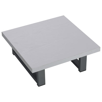 2-Delige Badkamermeubelset Keramiek Wit 60 cm schap en 32,5 cm ronde wastafel Wit en zwart