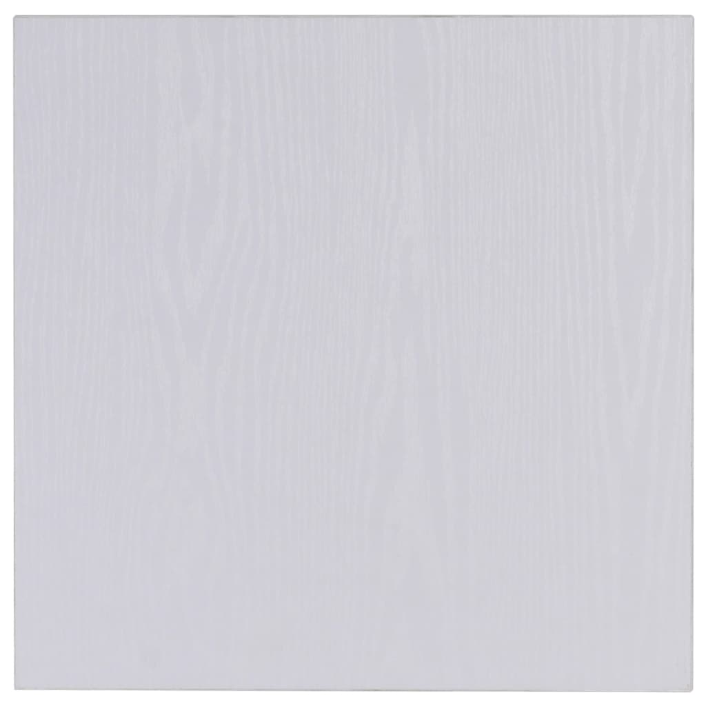 2-Delige Badkamermeubelset Keramiek Wit 60 cm schap en 32,5 cm ronde wastafel Wit en zwart