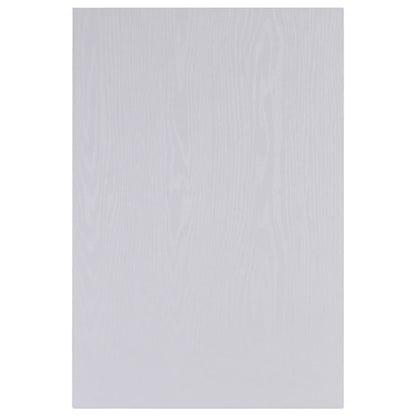 2-Delige Badkamermeubelset Keramiek Wit 60 cm schap en 40 cm ronde wastafel