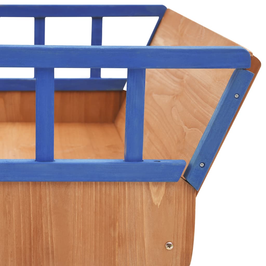 Zandbak Piratenschip 190X94,5X101 Cm Vurenhout