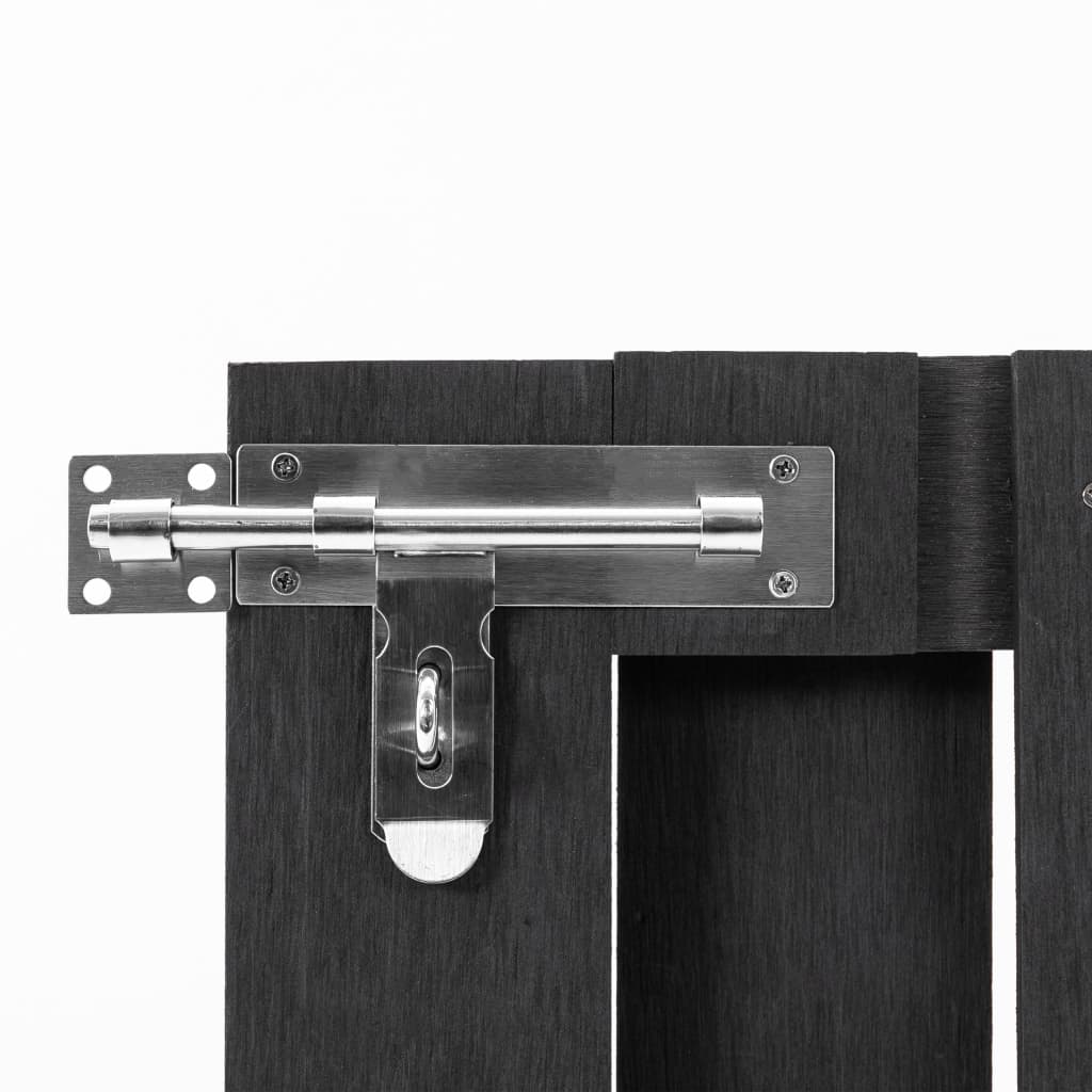 Poort 100x80 cm HKC grijs 100 x 80 cm