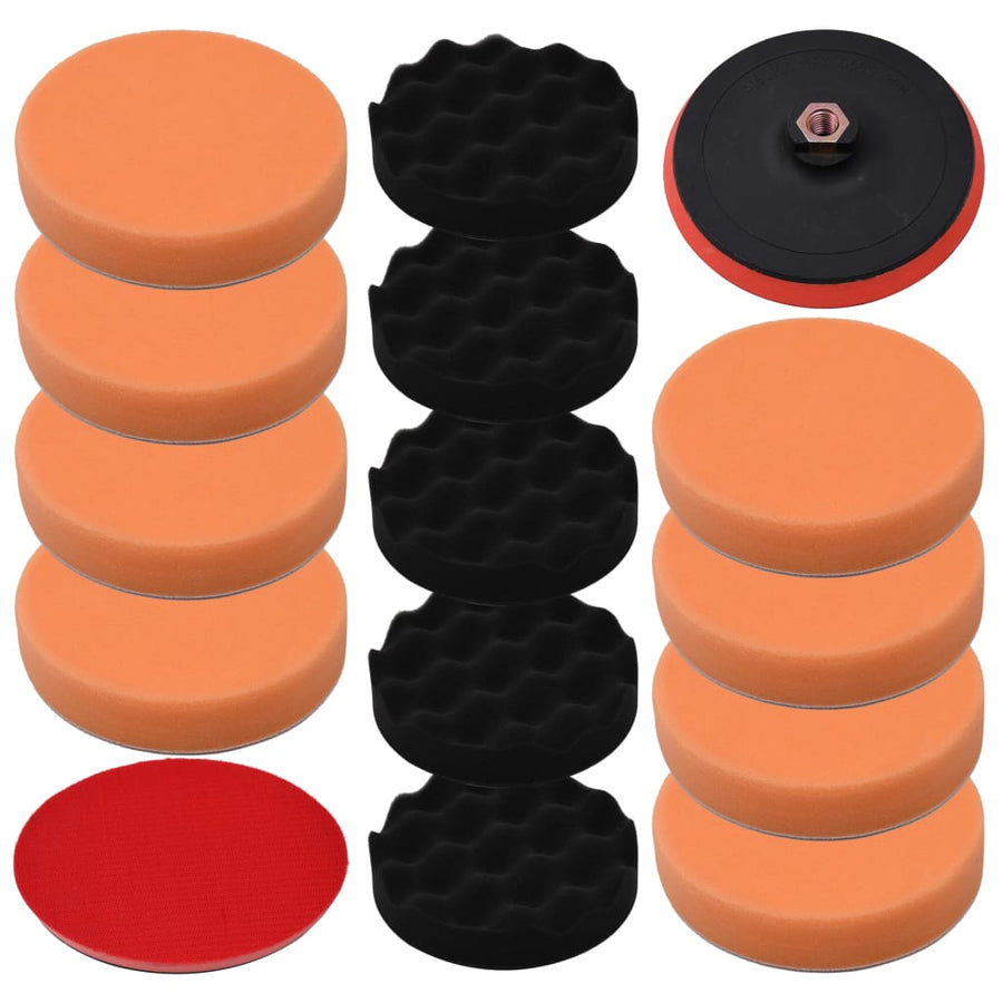 14-Delige Polijstpadset 150 Mm 150 mm (14 st)