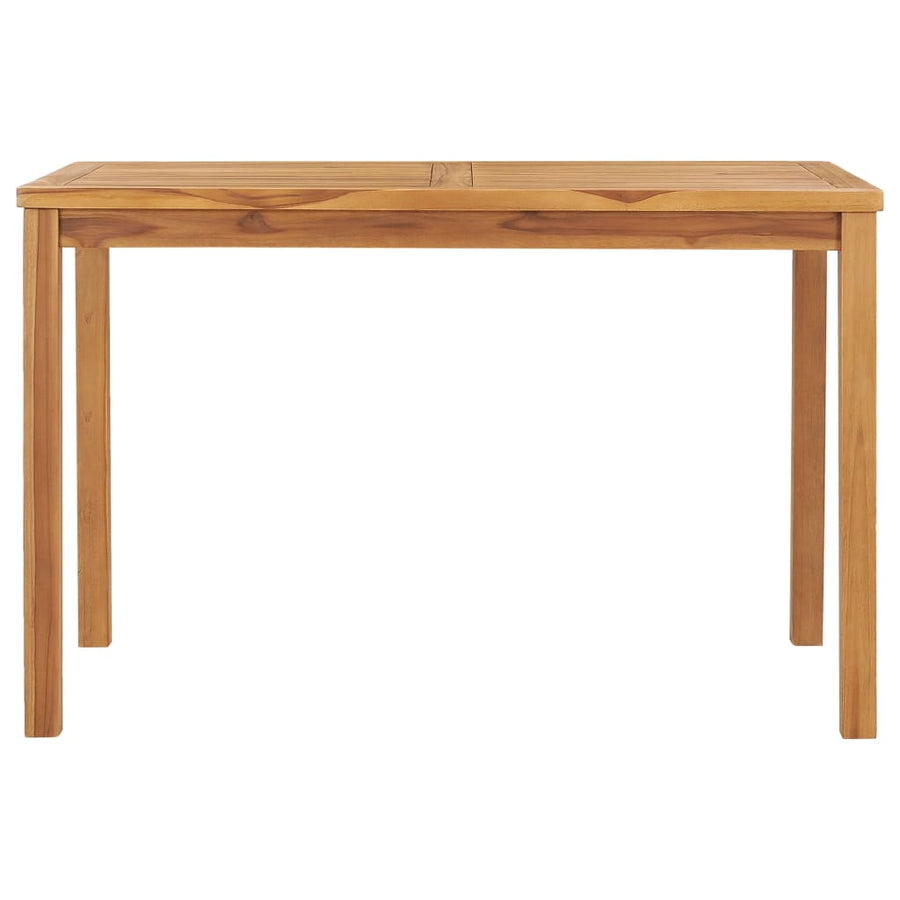 Tuintafel 120X70X77 Cm Massief Teakhout