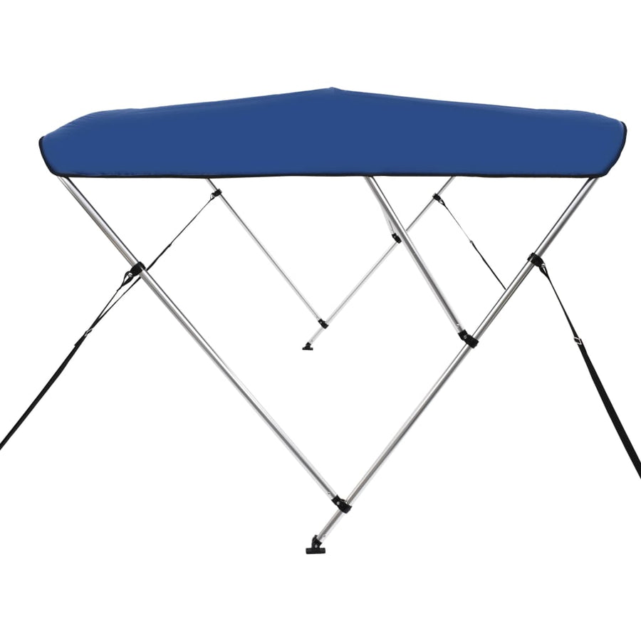 Biminitop 3-Boogs 183 x 140 x 137 cm Blauw