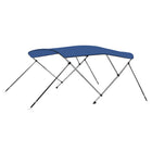 Biminitop 183x160x137 cm blauw polyester aluminium