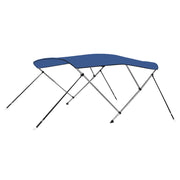 Biminitop 183x160x137 cm blauw polyester aluminium