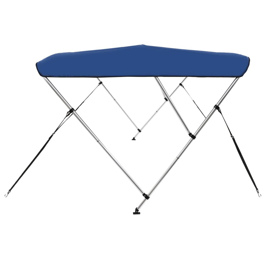 Biminitop 3-Boogs 183 x 160 x 137 cm Blauw