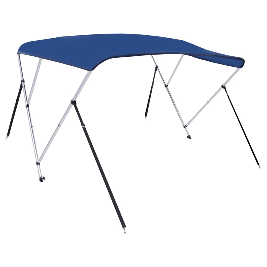 Biminitop 3-Boogs 183 x 160 x 137 cm Blauw