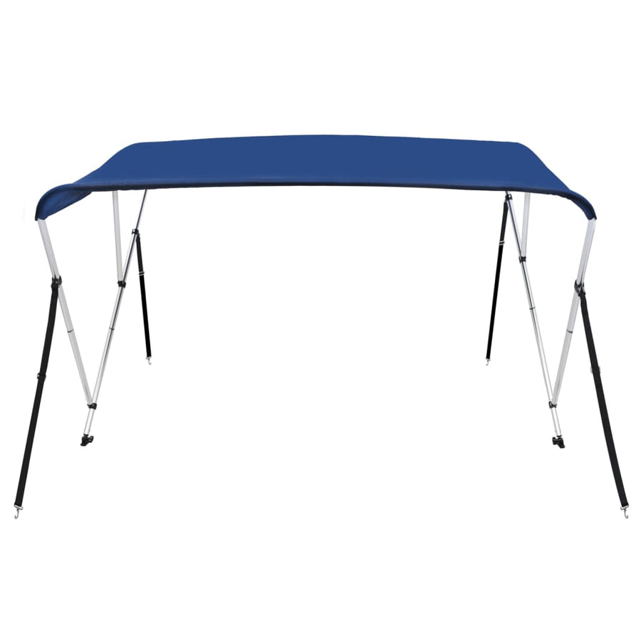 Biminitop 3-Boogs 183 x 160 x 137 cm Blauw