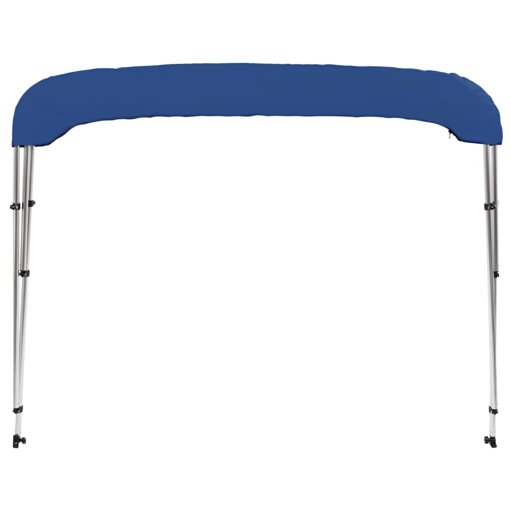Biminitop 3-Boogs 183 x 180 x 137 cm Blauw