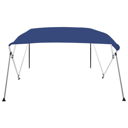 Biminitop 4-Boogs 243 x 180 x 137 cm Blauw