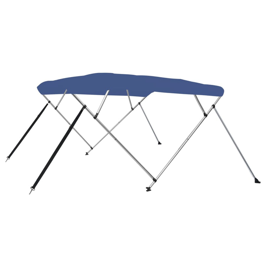 Biminitop 4-Boogs 243 x 210 x 137 cm Blauw