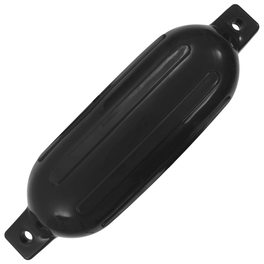 Bootstootkussens 4 St 58,5X16,5 Cm Pvc Zwart 58.5 x 16.5 cm