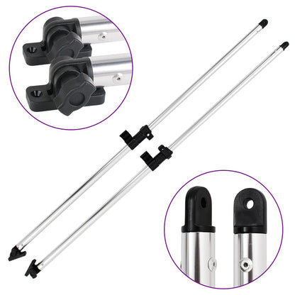 Biminitop Steunpalen 2 St Aluminium