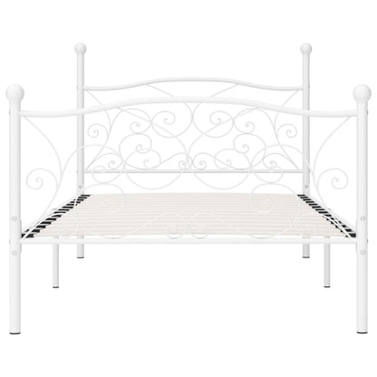 Bedframe Met Lattenbodem Metaal 100 x 200 cm