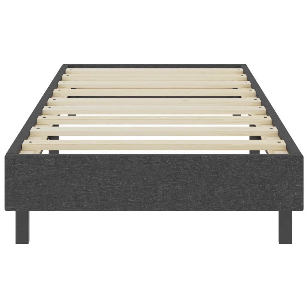 Boxspringframe Stof Grijs 90 x 200 cm 24.5 cm
